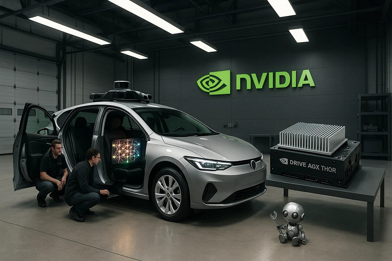 Nvidia объявила о создании собственных роботакси